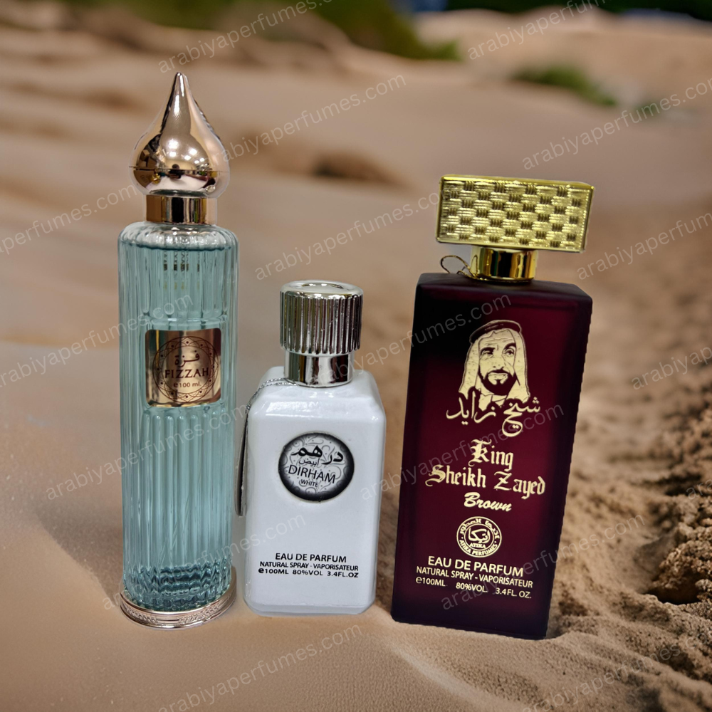 Set of 3 Long-Lasting Men's Perfumes (100ml Each) | MB09