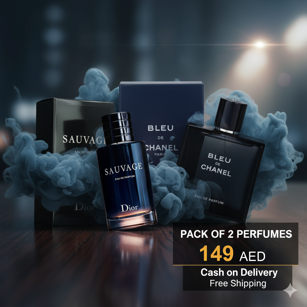 Pack of 2 for Men (Blue De Chanel + Dior Sauvage)